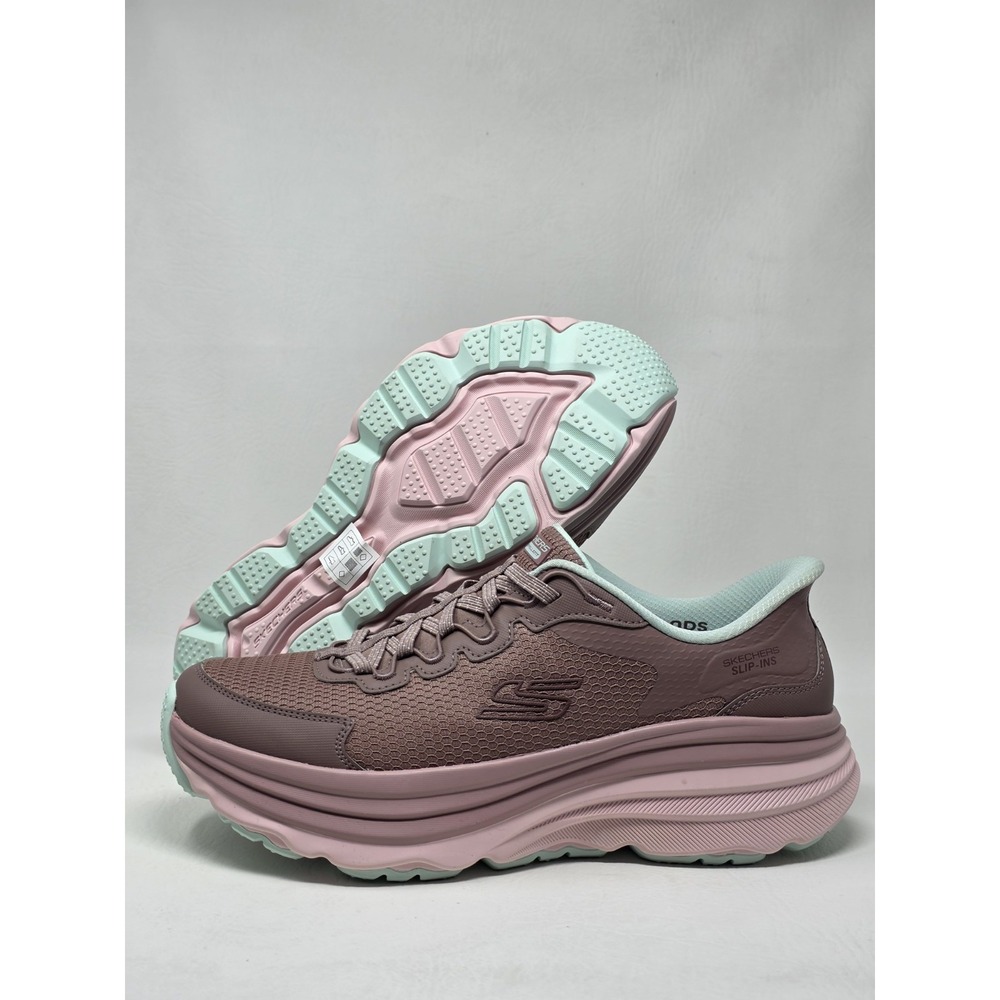 SKECHERS Size 11 Womens Max Cushioning Zirrus Hands Free Slip-Ins 180265/DKM New